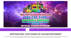 Desktop Screenshot of partybouncers4u.com
